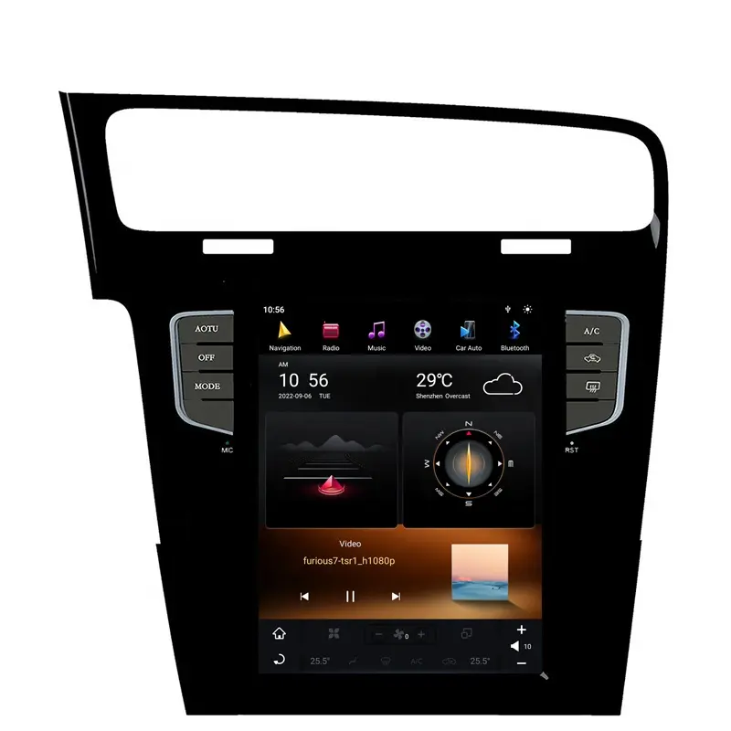 Tesla stile Android 11 autoradio per VW Golf 7 2013-2018 lettore multimediale auto Wireless Carplay 4G