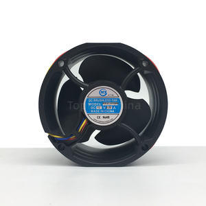 Ventilatore DC 24v motore Brushless ventilatore a flusso assiale aria reversibile inversione Positive ventole PWM 4 filo velocità di controllo ventola di raffreddamento 12v - Product Image 2