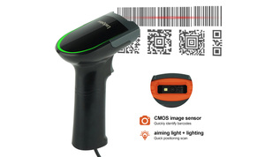 Inventory 2.4G Wireless USB for Bluetooth 2D 1D QR <strong>Code</strong> Scanner LED Light <strong>Source</strong> <strong>Android</strong> Compatible Barcode Reader POS System - Product Image 5