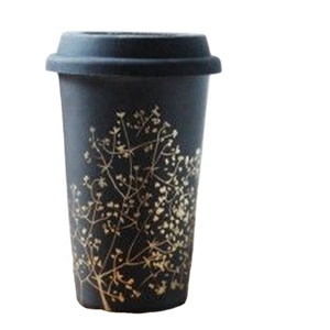 Marble Texture Coffee Cups 12 OZ Elegant Stone Look, Leak-Proof &amp; Recyclable Perfect for High-End Caf&eacute;<strong>s</strong> and Chic Takeaway - Product Image 1