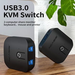 ACASIS通用串行总线高清KVM开关4k超高清捕捉盒和通用串行总线KVM分离器，用于共享显示器打印机键盘鼠标 - Product Image 3