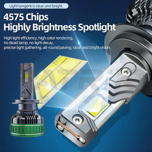 หลอดไฟหน้ารถยนต์ LED 220W ระบบแสงสว่างอัตโนมัติหลอดไฟ LED - Product Image 4