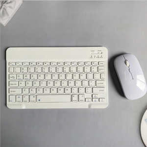 Combo de teclado y ratón para juegos Bluetooth inalámbrico BT color verde púrpura rosa para tabletas móviles Android IOS Windows - Product Image 4