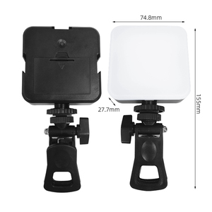 Factory Custom Vlogging Selfie Kit Mini Lamp Camera Flash Video Lights for Phone Fill Light Portable Makeup <strong>Rgb</strong> <strong>Led</strong> Video Lights - Product Image 1