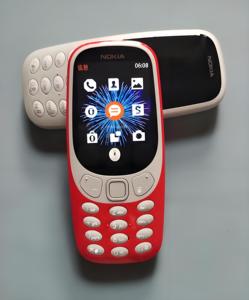 GSM-ノスタルジアオリジナル中古3310ロック解除2G携帯電話GSMスマートフォンキーボードノキア3310用多言語携帯電話