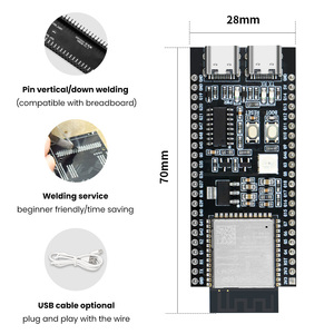 ESP32-S3-N16R8 çekirdek geliştirme kurulu endüstriyel dereceli Al Smartie sohbet Wi-fi BT genişletme kartı için ürün açıklaması - Product Image 3