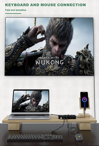 Nuevo conmutador KVM tipo C USB C a HDMI 4K 120Hz para 2 ordenadores Share 1 Monitor HDMI Soporte PD 100W Carga de ratón y teclado - Product Image 3