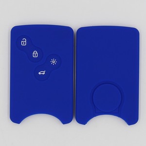 Renault Dust Collector Capture Clio Logan <strong>Megane</strong> 1 2 <strong>3</strong> Koleos Scenic Nema Fluence Zoe Accessory with 4-button Silicone Car <strong>Key</strong> - Product Image 2