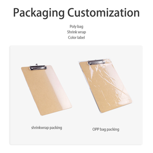 Bảng Cứng Đánh Giá Chất Lượng Tốt Bảng Viết Bài Kiểm Tra Cỡ Chữ Cái Bảng Kẹp Thực Đơn Nhà Hàng Bằng Gỗ MDF A4 - Product Image 5