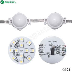 50mm programmier bare 12LEDs RGBW DMX512 adressierbare digitale LED-Pixel-Lichterkette - Product Image 3