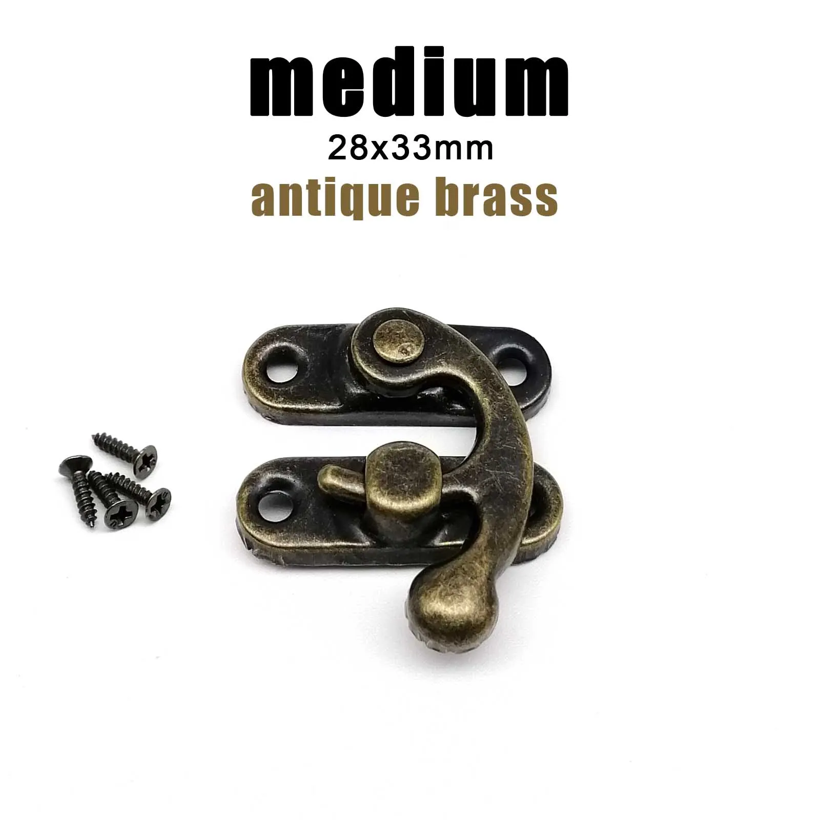 medium antique brass