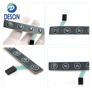 Deson Op Maat Gemaakte Intelligente Auto-Bediening Toetsenbord Epoxy Temperatuur Controle Aanraakschakelaar Zelfklevende Sticker Zeefdruk - Product Image 4