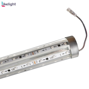 DC12V 360 ° RGB LEDチューブライトハンギングバーライトSPIコントロールリニアライトステージDJクラブデコレーション用 - Product Image 1