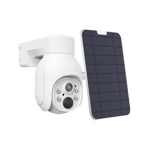 GSM 4G sim卡2MP IP摄像机WIFI太阳能电池板摄像机防水PTZ闭路电视太阳能安全摄像机系统无线室外 - Product Image 1