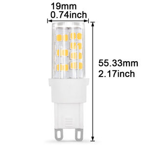 SHENPU G9 LED mısır seramik ampuller 4W Mini tavan işık SMD enerji tasarrufu mısır LED ışık ev kullanımı için - Product Image 2
