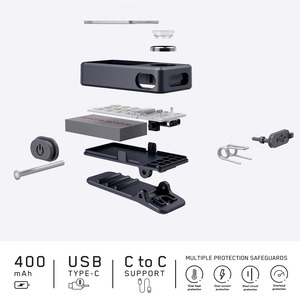 OEM logo in 13 LEDs xách tay an ninh <span class=keywords><strong>LED</strong></span> Vai ánh sáng IPX7 không thấm nước sạc Runner an toàn cảnh báo <span class=keywords><strong>LED</strong></span> đi bộ ánh sáng - Product Image 5