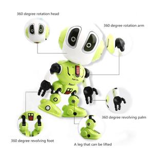 Çocuk kafa dokunmatik sensör elektronik akıllı Q Robot oyuncak cep Mini Robot erken eğitim çocuklar için oyuncak - Product Image 5