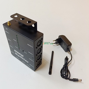 New 2.4GHz DMX512 Wireless Signal Splitter Amplifier <strong>8</strong>-<strong>Way</strong> <strong>Controller</strong> for <strong>LED</strong> Lighting Dimmers Console-12V Voltage - Product Image 3