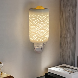 Plug-able Elegant <strong>Harmony</strong> Ceramic Electric Nightlight Diffuser Fragrance Warmer for Aromatic Oil Wax Plug-In Scented Warmer - Product Image 1