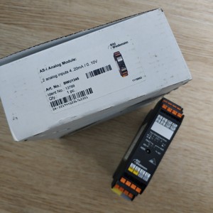 Bihl Wiedemann BWU1345 ASi modulo di ingresso analogico IP20 2AI con Modbus Ethercat IO-Link ingresso/uscita digitale BWU1897