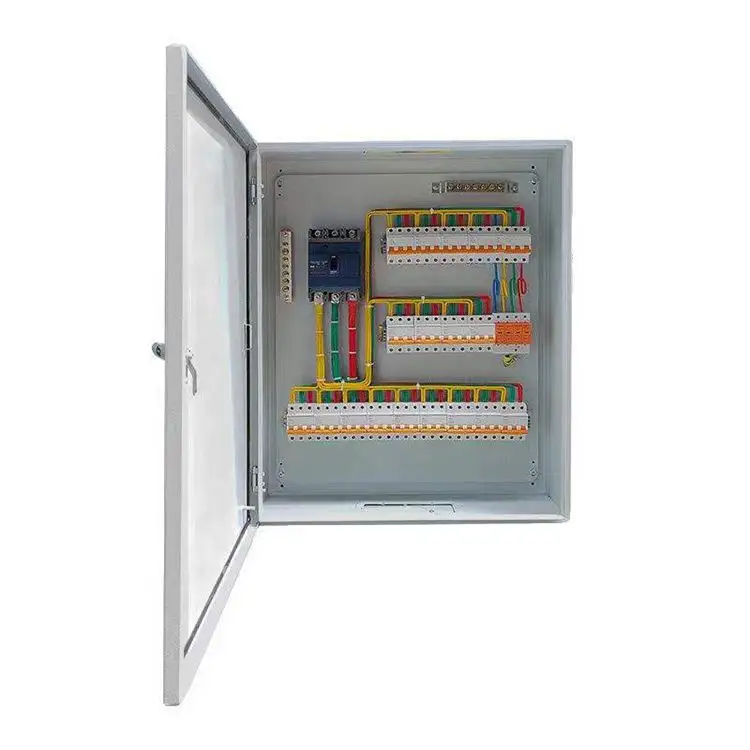 Residential Electrical Power Distribution Panel Box With Circuit Breaker Box