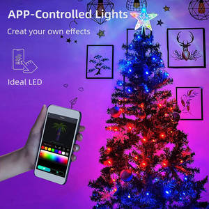 LED ışıklı yılbaşı ağacı dekorasyon akıllı ev işıkları için Tv arkaplan ışığı şerit USB Rgb peri dize işıklar parti duvar süslemeleri - Product Image 3