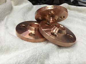 C70600 B10 Ống mặt bích cuni90/10 wnrf DN65 150 # mặt bích tiêu chuẩn tùy chỉnh đồng Vật liệu hợp kim Niken hàn cổ mặt bích - Product Image 3