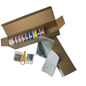 Kotak Gulungan Kabel 10 Warna DIY Kabel Elektronik 16-30AWG Tembaga Berlapis Timah Fleksibel Berinsulasi untuk Proyek PCB <span class=keywords><strong>Arduino</strong></span> - Product Image 2