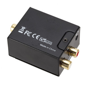 <strong>Digital</strong> Fiber Coaxial to Left and Right Channels 3.5mm <strong>Audio</strong> Analog Converter Decoder Amplifier Speaker - Product Image 4