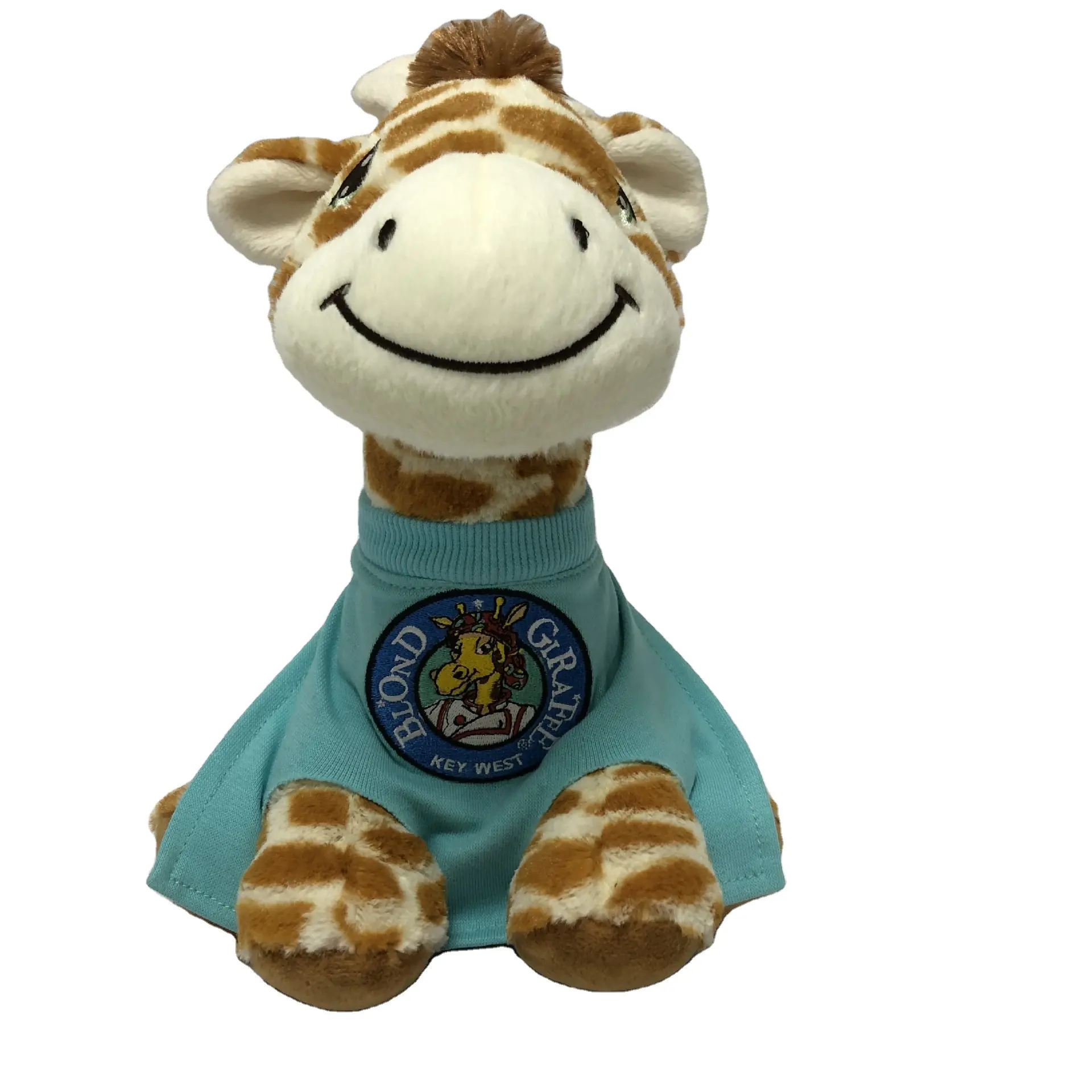 Alta Qualidade Atacado Fábrica Venda Direta Super Cute Giraffe Plush Toys 13cm Animais Soft Stuffed Animal Brinquedos Boneca