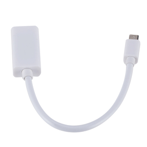 Adaptador Mini DisplayPort a HDMI, compatible con Mini DP a HDMI, convertidor macho a hembra para Apple macbook