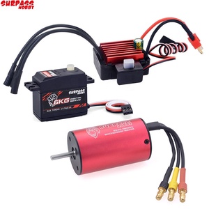 Waterproof 2845 3800KV Brushless Motor + 35A ESC + S0600P 6KG <strong>Servo</strong> for Rc <strong>Traxxas</strong> HSP Monster Buggy Off Road 1/12 RC Ca 1 Order