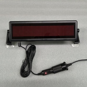 Araba Led işareti programlanabilir matris paneli metin mesajı Led Panel kaydırma LED ekran cam Led duygu için dükkan, araba, kamyon - Product Image 4