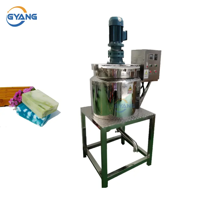 High Quality Soap Pot Mixer Hot Melt Soap Machine Liquid Soap Mixing Machine In Nigeria