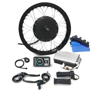 E Scooter için 5000W & 3000W 2000 silindirik lityum iyon motorları ile 48V-Li-Ion pil W elektrikli bisiklet kiti özelleştirmek - Product Image 3