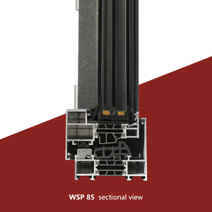 WSP 85 Tilt Turn <strong>Window</strong> with Hidden <strong>Sash</strong> Design 2.4m Max Height 5-Level Soundproof High-Performance Noise Reduction for Home - Product Image 5