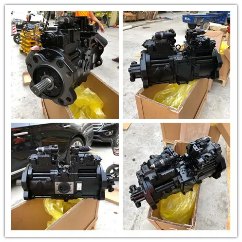 Bagger teile Kawasaki K7V125 K7V125DT Haupt pumpen baugruppe SK220LC SK220 Hydraulik pumpe