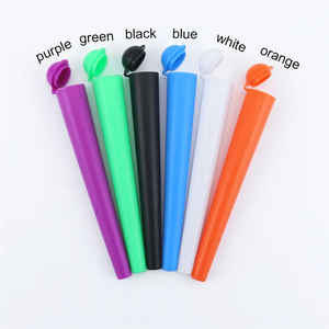 Custom Packaging Plastic <strong>Tube</strong> for Tobacco Storage <strong>Tube</strong> Container - Product Image 3