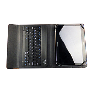 Funda de cuero plana Universal 9,6-11 pulgadas elegante de piel sintética desmontable Bluetooth teclado tableta funda para Ipad Pro 11 2024 - Product Image 6