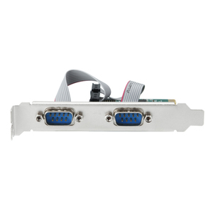 WCH CH382L PCIe ไปยังพอร์ตคู่ DB9 RS232อนุกรมอะแดปเตอร์ไรเซอร์ PCI-E 2 S เพิ่มลงบนการ์ด - Product Image 1