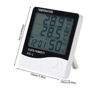 Indoor Outdoor <strong>Digital</strong> Thermometer <strong>2</strong> <strong>Sensors</strong> Alarm Thermo Hygrometer <strong>Digital</strong> Thermo-hygrometer