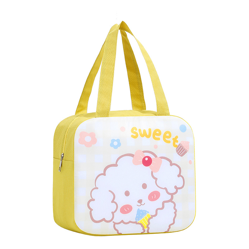 Chien Teddy doux jaune