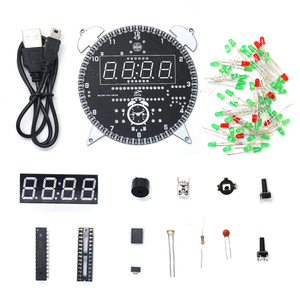 DS3231 Digitales LED-Anzeige modul Alarm Elektronische Digitaluhr Temperatur DIY Kit Learning Board 5V Neu - Product Image 2