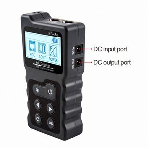 NF488 LCD Network PoE Checker RJ45 Digital Ethernet CAT5 CAT6 <strong>Lan</strong> Tester Detector Cable PoE Switch Tester Network Tools