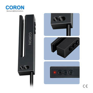 CORON GGU Sensor Óptico de Micro Ranura NPN PNP Sensor Fotoeléctrico de Distancia LED Infrarrojo Detección Fiable Marcas Códigos de Color - Product Image 3
