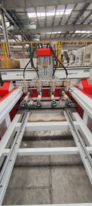 High Efficiency 4 Axis 3D Woodworking <strong>CNC</strong> <strong>Router</strong> Machine <strong>Multi</strong>-Head <strong>Rotary</strong> NC Studio Control Featuring Motor Gear PLC Made China - Product Image 4
