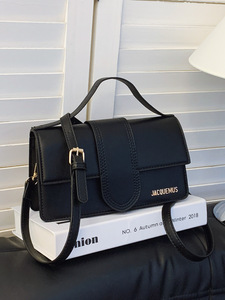 2025 French Fashion High-End Women's Handbag Small Zipper Closure Polyester <strong>Bag</strong> with Explosive Crowd-Sourced Design