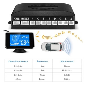 Hot Selling Rear Distance Digital Dual Display <strong>Reversing</strong> radar Car <strong>Reversing</strong> radar 6-detection <strong>Reversing</strong> radar - Product Image 3