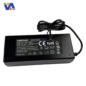 เครื่องชาร์จสกู๊ตเตอร์ไฟฟ้า DC 54.6V 2A V สำหรับ kugoo G2 Pro M4 + G5 kukirin V1 Pro E-BIKE รับรอง CE อะแดปเตอร์5.5*2.1 - Product Image 6