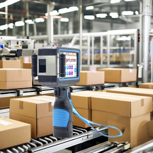 Meist verkaufte automatische Tinten strahl drucker Handjet-Codier maschine mit Chargen nummer und Chargen code Neuer Zustand Günstiger Preis Tij-Drucker - Product Image 3